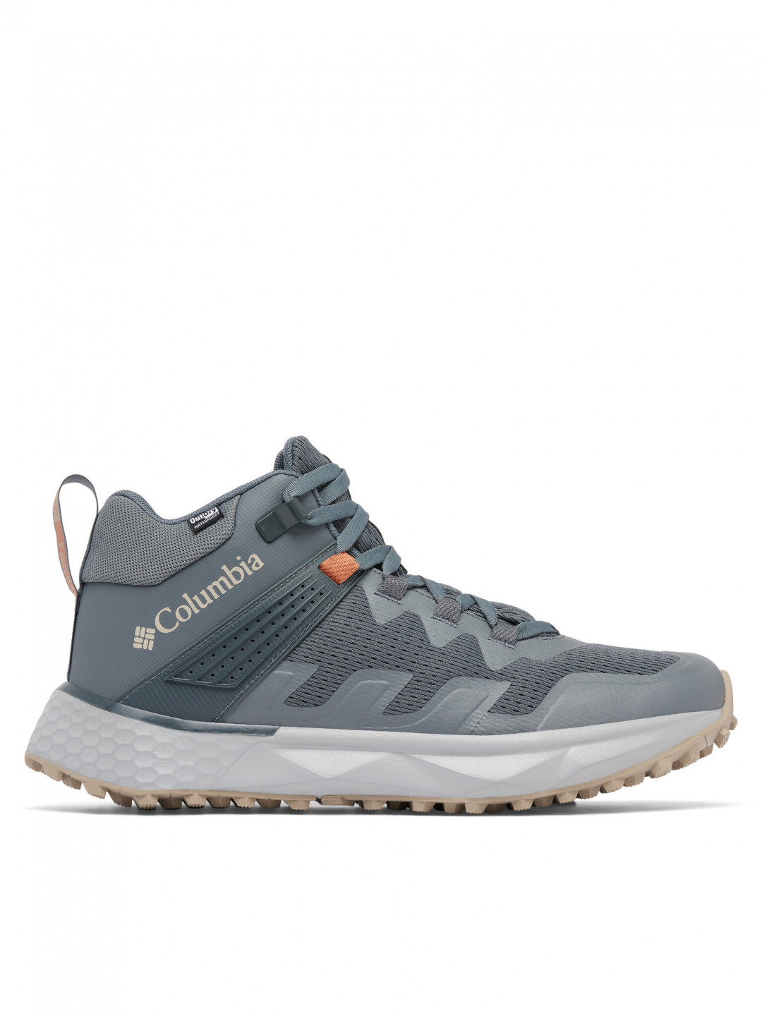 Columbia Trekingová obuv Facet 75 Mid Outdry 2099731 Šedá